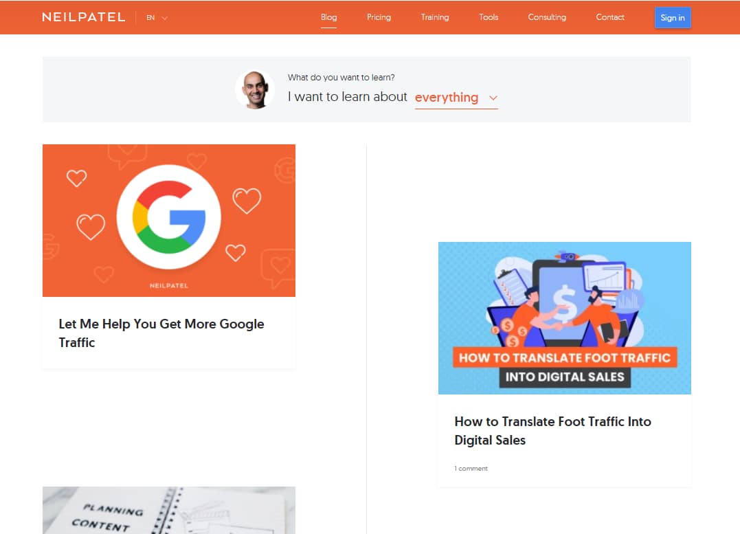 best ppc blog - neil patel