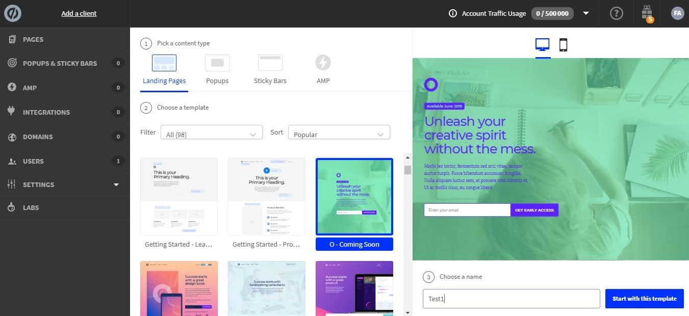 top ppc tools - unbounce