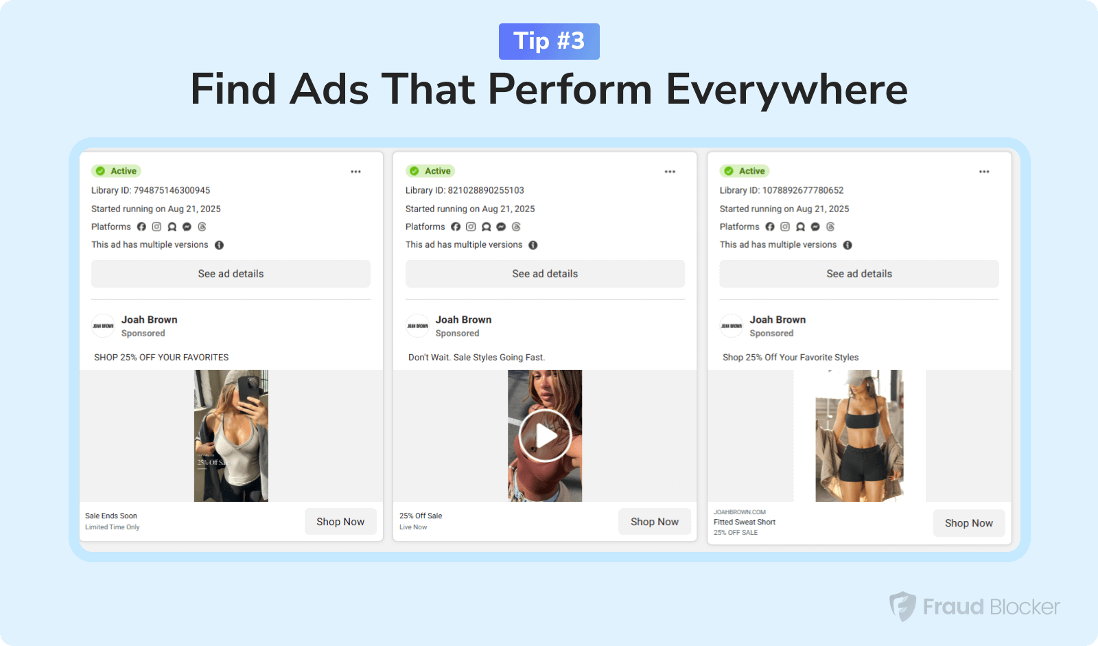 facebook ads library tip - everywhere ads
