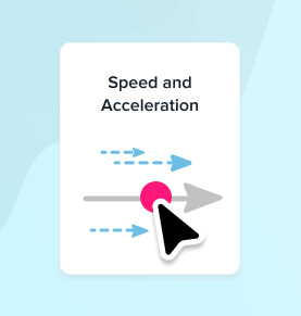Speed and Acceleration mouse movement