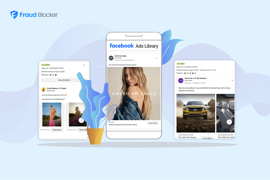 Facebook ad library examples to spy on competitors
