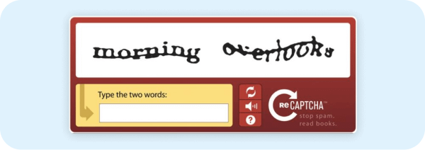 type of captcha - text captcha