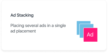 what is ad stacking