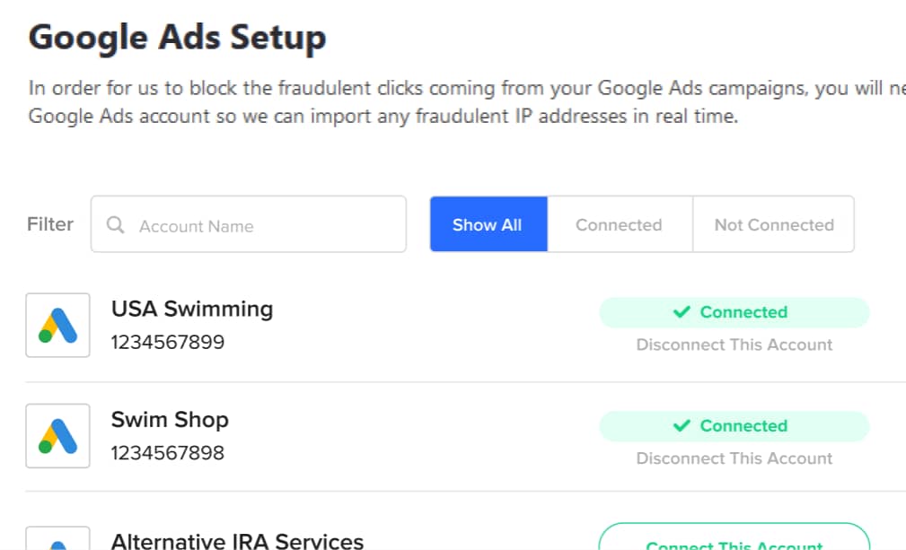 agency features quick setup