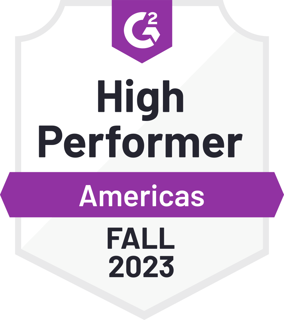 G2 award high performer