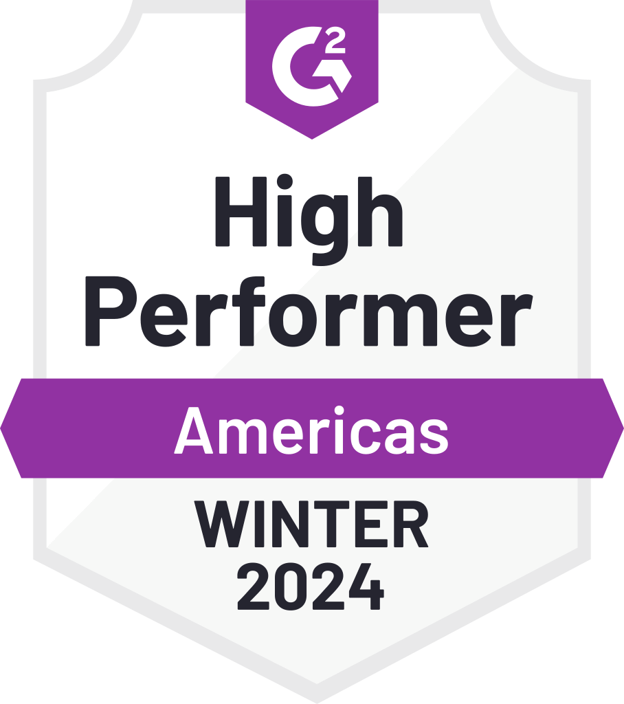 g2 award high performer americas winter 2024