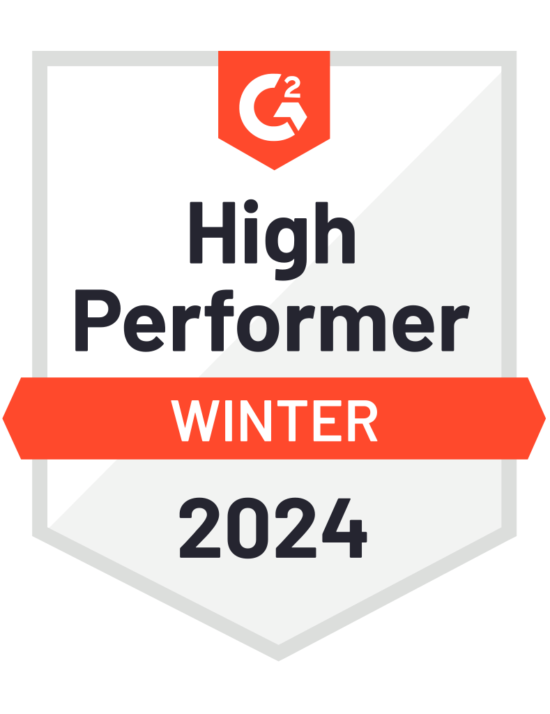 g2 award high performer winter 2024