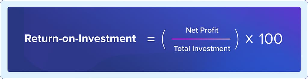 ROI PPC formula