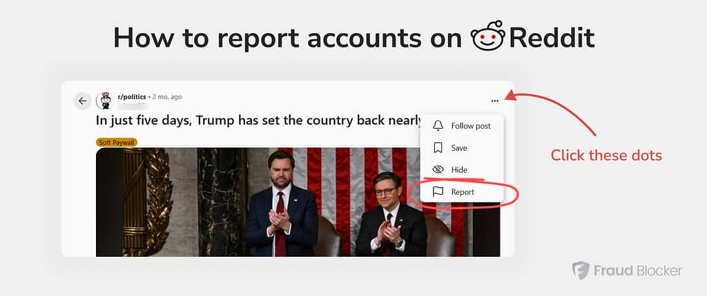 How to block Reddit spam bots