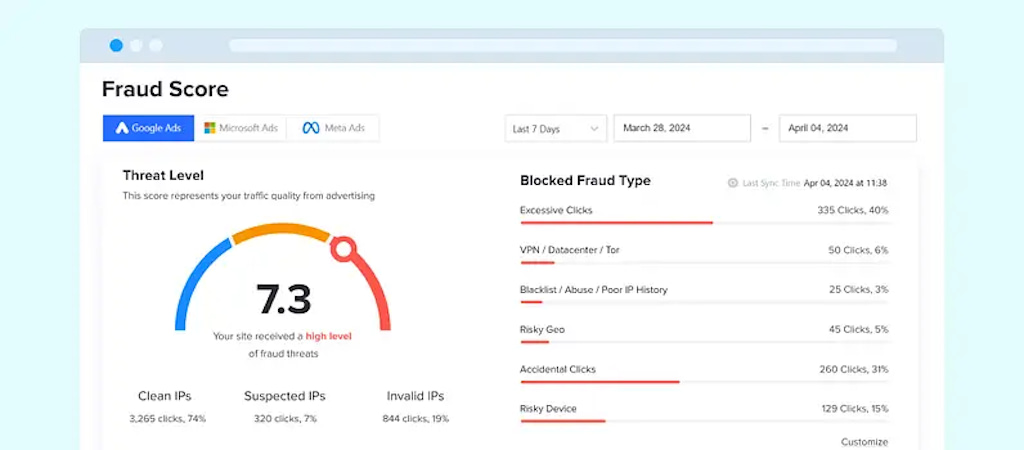 stop ppc click fraud in Google Ads with fraud blocker