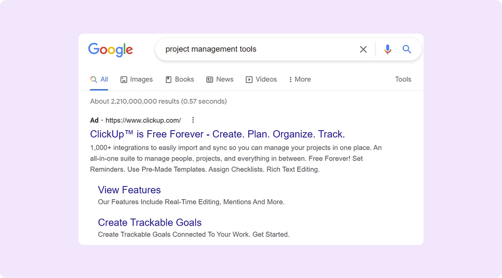 good google ad copy - example 7