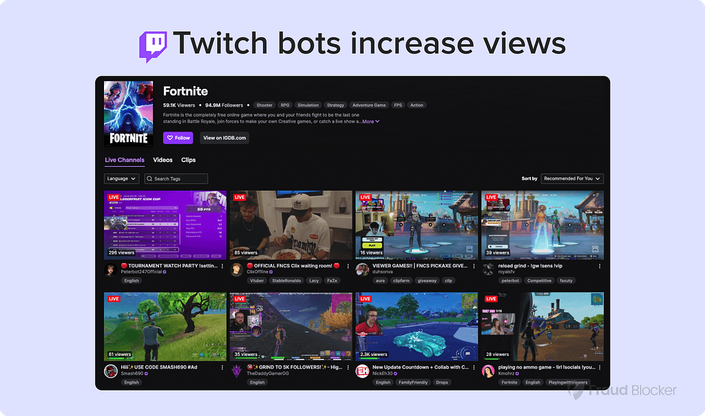 how twitch viewbots game the algorithm