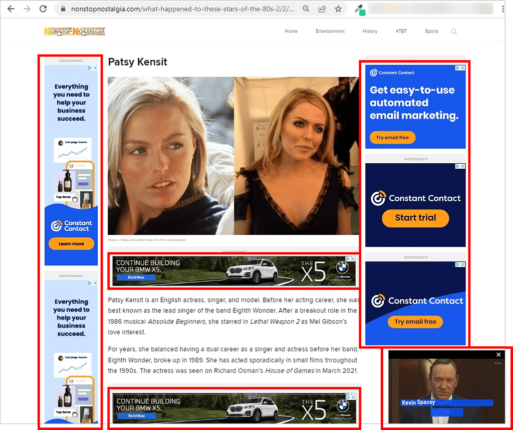 made for advertising example