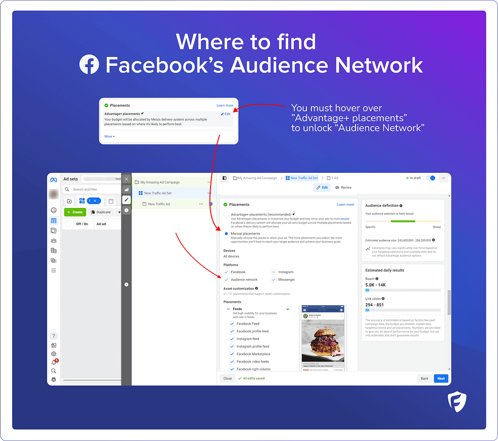 how to run ads on facebook audience network