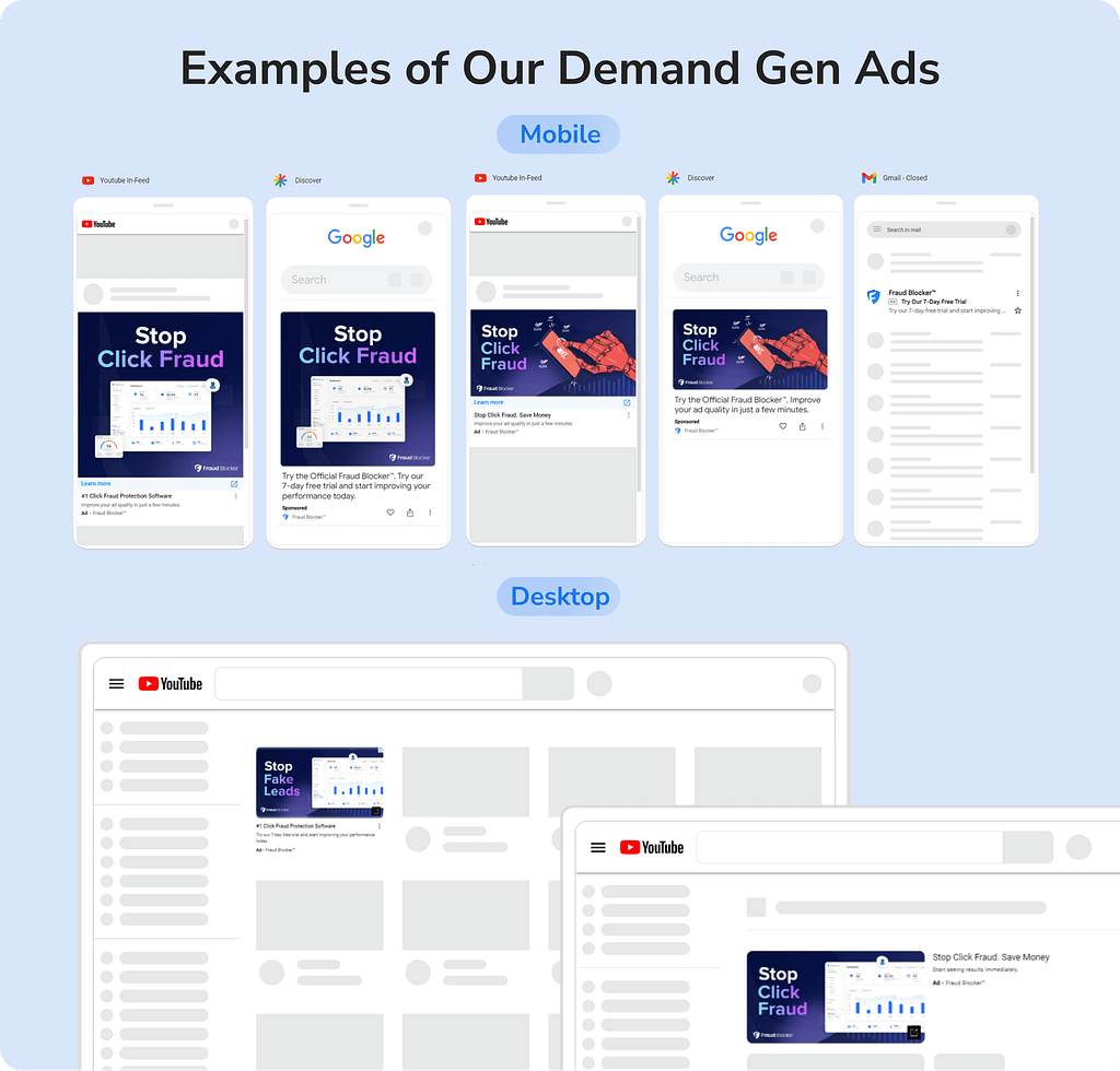 Examples of Demand Gen Ads in Google