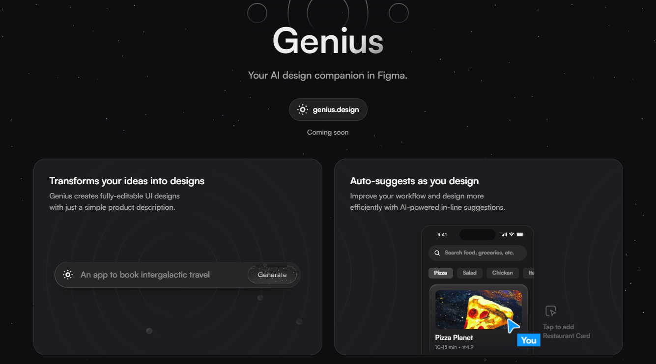 top AI marketing tools figma