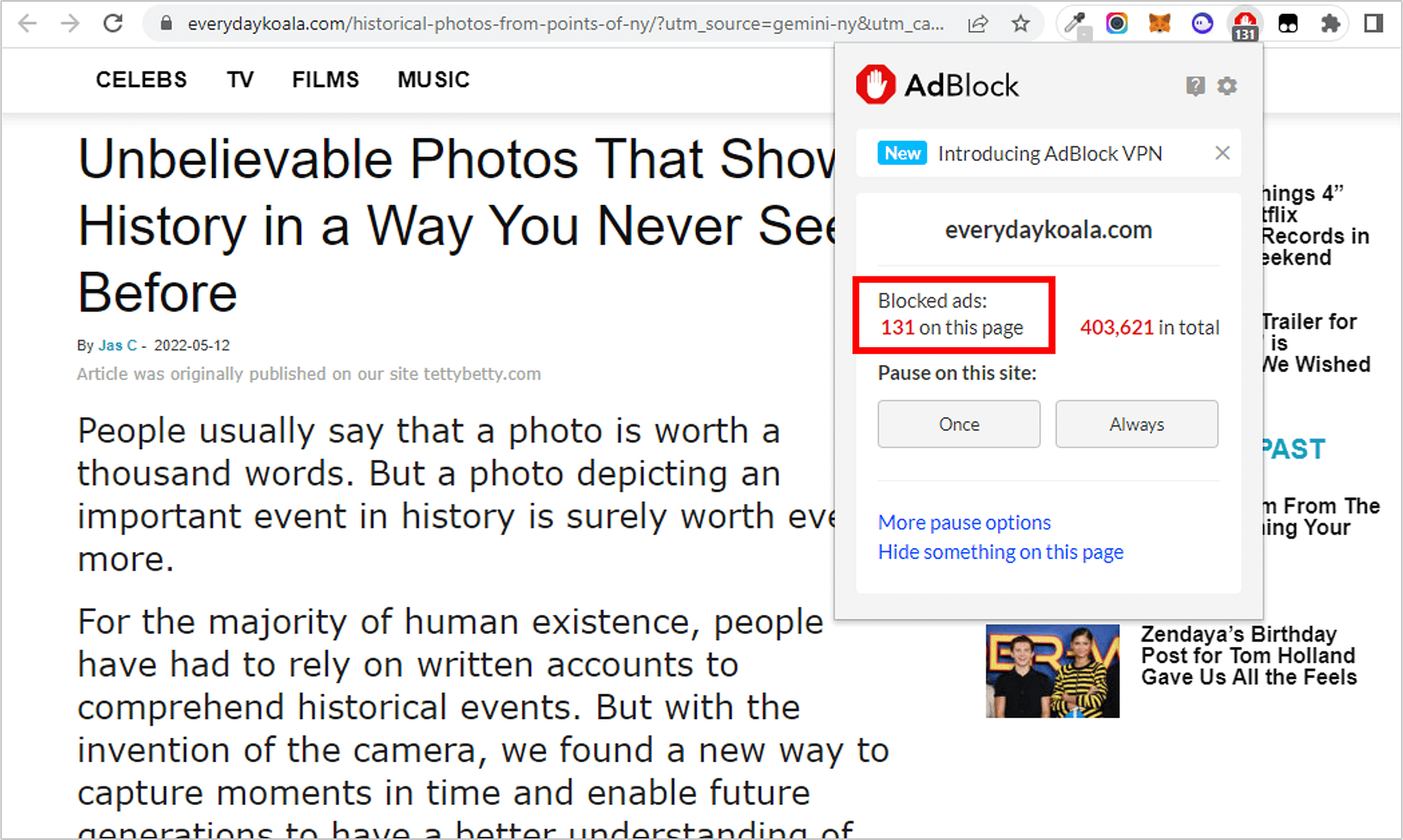 made for advertising example 3