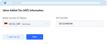 Vat tax invoicing