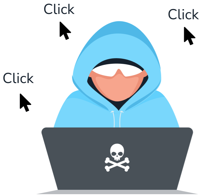 click fraud fake clicks