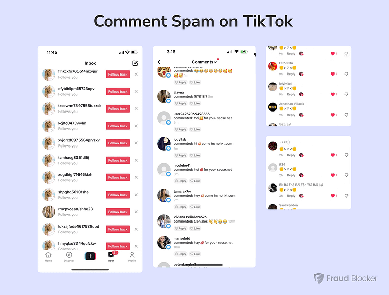 TikTok Spam Bots 🤖 Here's How to Block Comment Spam & Bots