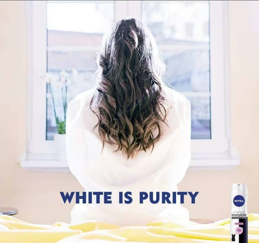 Nivea Ad white is purity 2017 controversial ads