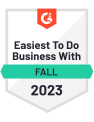 G2 award Easiest to Do Business With